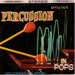 The Hollywood All-Stars Moving Percussion In Pops Vinyl LP USED