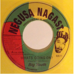 Big Youth What's Going On? / Wake Up Everybody Vinyl 7" USED