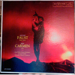Charles Gounod / Georges Bizet / Orchestra Of The Royal Opera House, Covent Garden / Alexander Gibson Faust Ballet Music / Carmen Suite Vinyl LP USED
