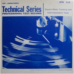 CBS Laboratories Professional Test Record - Square Wave, Tracking And Intermodulation Tests Vinyl LP USED