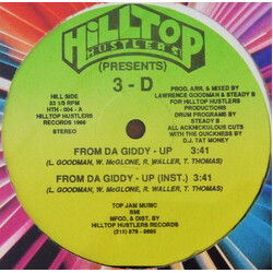 Three Times Dope From Da Giddy Up USED VINYL 12INCH 33 S RPM STEREO