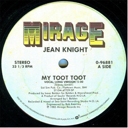 Jean Knight My Toot Toot USED VINYL 12INCH 33 S RPM STEREO