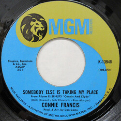 Connie Francis Somebody Else Is Taking My Place / Brother, Can You Spare A Dime USED VINYL 7INCH 45 RPM SINGLE