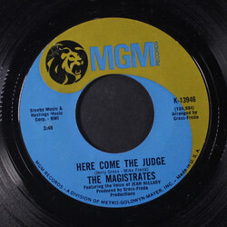 The Magistrates Here Come The Judge / Girl USED VINYL 7INCH 45 RPM STYRENE