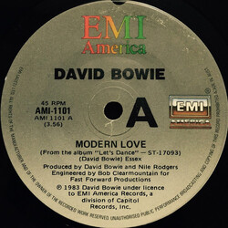 David Bowie Modern Love USED VINYL 7INCH SINGLE 45 RPM