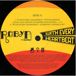 Robyn / Kleerup With Every Heartbeat USED VINYL 12INCH