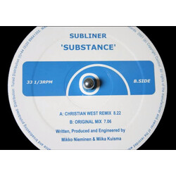 Subliner Substance USED VINYL 12INCH