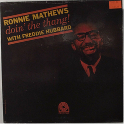 Ronnie Mathews / Freddie Hubbard Doin' The Thang! Vinyl LP USED