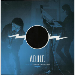 ADULT. Live At Third Man Records Vinyl LP USED