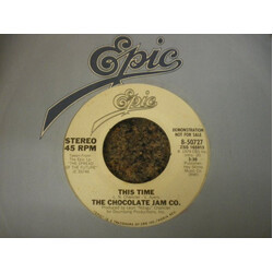 The Chocolate Jam Co. This Time USED VINYL 7INCH 45 RPM SINGLE PROMO
