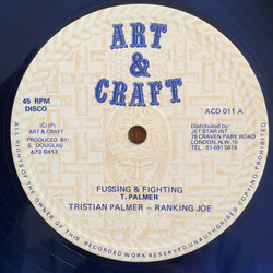 Tristan Palmer / Ranking Joe Fussing & Fighting USED VINYL 12INCH 45 RPM