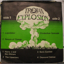 Various Trojan Explosion USED VINYL 7INCH 45 RPM MAXI-SINGLE COMPILATION