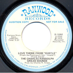 The Charles Randolph Grean Sound Love Theme From "Hustle" / Star Trek USED VINYL 7INCH SINGLE PROMO