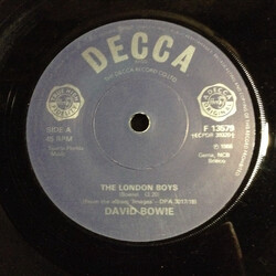 David Bowie The London Boys / Love You Till Tuesday USED VINYL 7INCH 45 RPM SINGLE REISSUE