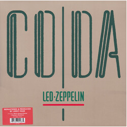 Led Zeppelin Coda Vinyl LP USED