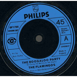 The Flamingos The Boogaloo Party USED VINYL 7INCH 45 RPM SINGLE REISSUE