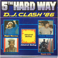Various 5 The Hard Way D.J. Clash '86 Vinyl LP USED