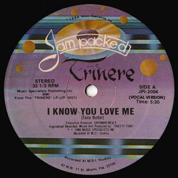 Trinere I Know You Love Me USED VINYL 12INCH 33 S RPM