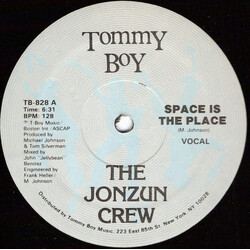 The Jonzun Crew Space Is The Place USED VINYL 12INCH 33 S RPM