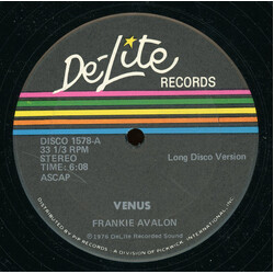 Frankie Avalon Venus USED VINYL 12INCH SINGLE 33 S RPM