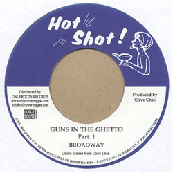 Broadway (4) Guns In The Ghetto Vinyl 7" USED