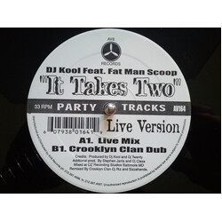 DJ Kool / Fatman Scoop It Takes Two - Live Version USED VINYL 12INCH