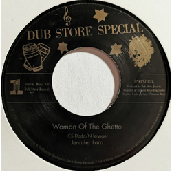 Jennifer Lara / Jackie Mittoo / Sound Dimension Woman Of The Ghetto / Side Walk Doctor Version Vinyl 7" USED