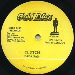 Papa San Clutch USED VINYL 12INCH 45 RPM