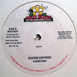 Capleton Good Loving USED VINYL 12INCH 45 RPM SINGLE