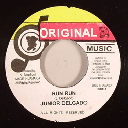 Junior Delgado Run Run Vinyl 7" USED