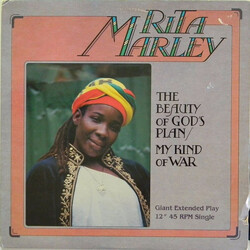 Rita Marley The Beauty Of God's Plan / My Kind Of War USED VINYL 12INCH 45 RPM EP SINGLE