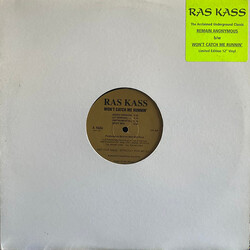 Ras Kass Won't Catch Me Runnin' / Remain Anonymous USED VINYL 12INCH LIMITED EDITION PROMO
