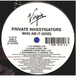 Private Investigators Who Am I? (God) USED VINYL 12INCH 33 S RPM
