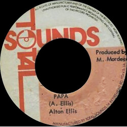 Alton Ellis / Alton Ellis All Stars Papa USED VINYL 7INCH 45 RPM