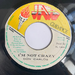 Don Carlos (2) I'm Not Crazy USED VINYL 7INCH