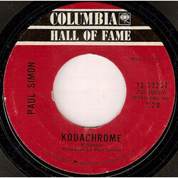 Paul Simon Kodachrome / Loves Me Like A Rock USED VINYL 7INCH 45 RPM