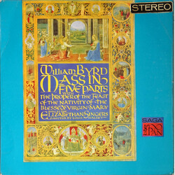 William Byrd Mass In Five Parts Vinyl LP USED
