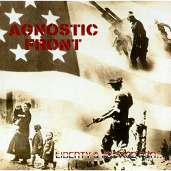Agnostic Front Liberty & Justice For... Vinyl LP USED