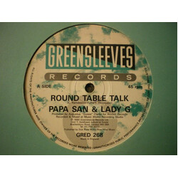 Papa San / Lady G Round Table Talk Vinyl 12" USED