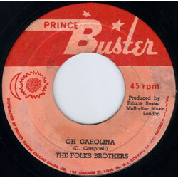 Folkes Brothers / Prince Buster Oh Carolina / Sercy Tea USED VINYL 7INCH 45 RPM