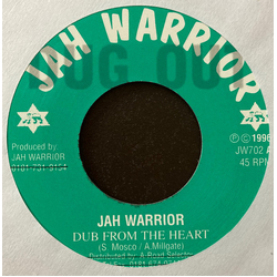Jah Warrior Dub From The Heart Vinyl 7" USED