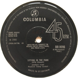 Georgie Fame Sitting In The Park USED VINYL 7INCH SINGLE 45 RPM