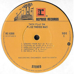 Fleetwood Mac Then Play On Vinyl LP USED