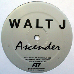Walt J Ascender USED VINYL 12INCH 33 S RPM REISSUE