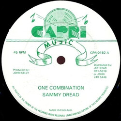 Sammy Dread One Combination USED VINYL 12INCH 45 RPM