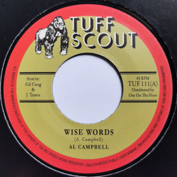 Al Campbell Wise Words Vinyl 7" USED