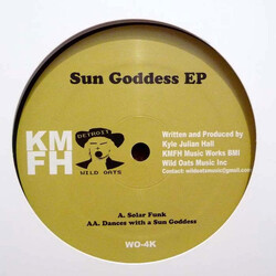 Kyle Hall Sun Goddess EP USED VINYL 12INCH EP 45 RPM