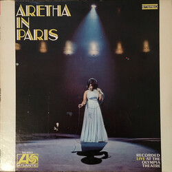 Aretha Franklin Aretha In Paris Vinyl LP USED