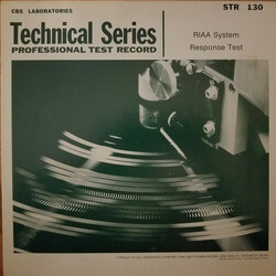 No Artist Professional Test Record - RIAA System Response Test USED VINYL 12INCH