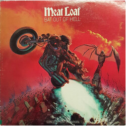Meat Loaf Bat Out Of Hell Vinyl LP USED